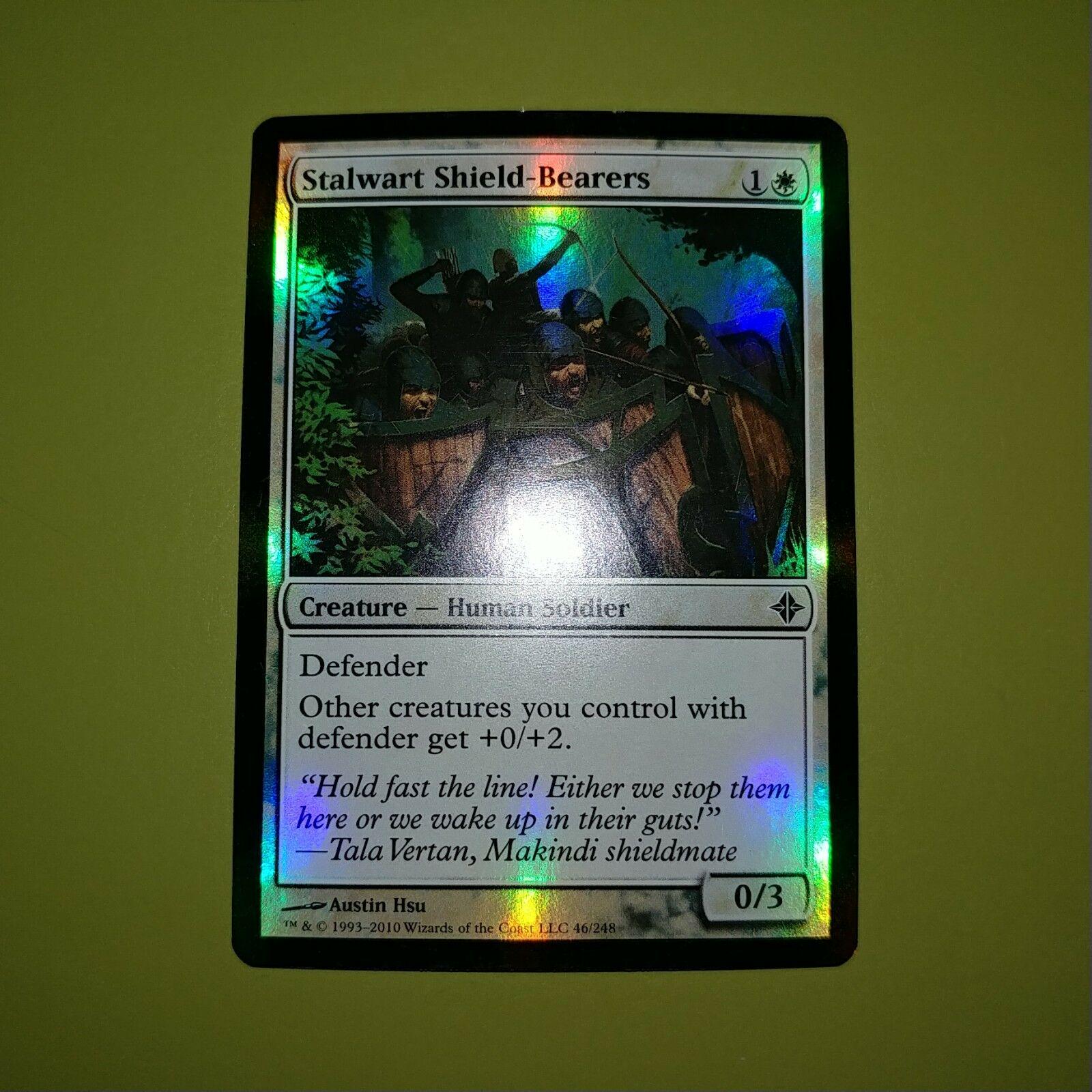 Stalwart ShieldBearers [Foil] Prices Magic Rise of the Eldrazi