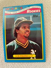 Luis Polonia #24 Baseball Cards 1988 Topps Toys R US Rookies Prices