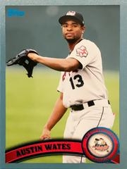 Austin Waters [Blue] #84 Baseball Cards 2011 Topps Pro Debut Prices