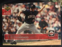 Eddie Guardado Baseball Cards 2003 Upper Deck First Pitch Prices