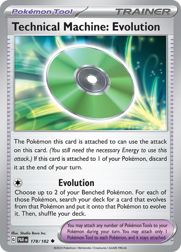 Technical Machine Evolution #178 Pokemon Paradox Rift