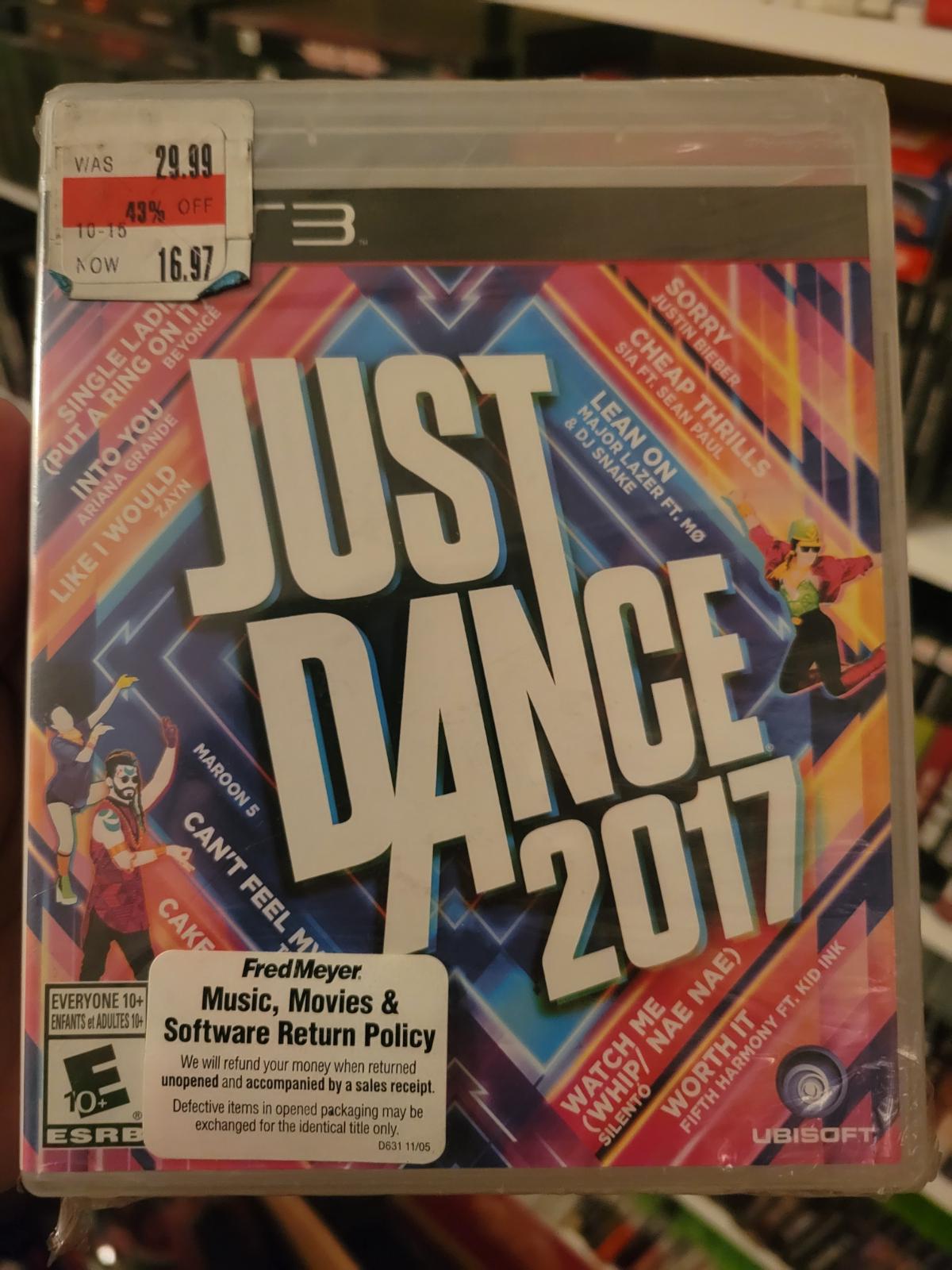 Just Dance 2017 | New Item, Box, and Manual | Playstation 3