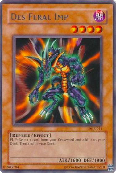 Des Feral Imp DCR-014 YuGiOh Dark Crisis