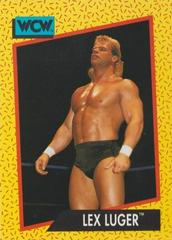 Lex Luger #14 Wrestling Cards 1991 Impel WCW Prices