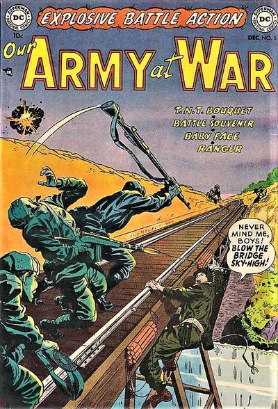 Our Army at War #5 (1952) Comic Books Our Army at War