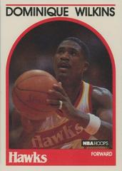 Dominique Wilkins #130 Basketball Cards 1989 Hoops Prices