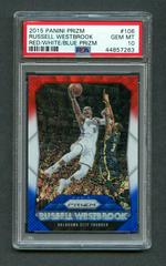 Russell Westbrook [Red, White, Blue Prizm] Basketball Cards 2015 Panini Prizm Prices