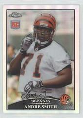 Andre Smith [Refractor] #TC116 Football Cards 2009 Topps Chrome Prices