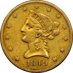 1849 O Coins Liberty Head Gold Eagle Prices