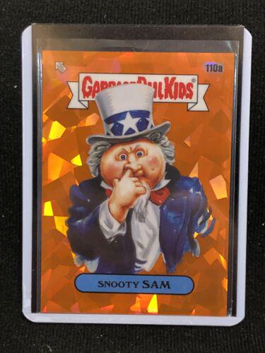 Snooty SAM [Orange] #110a Garbage Pail Kids 2021 Sapphire