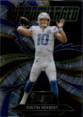 Justin Herbert #T24 Football Cards 2020 Panini Select Turbocharged Prices
