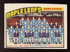 Maple Leafs Team [Checklist] #147 Hockey Cards 1976 Topps Prices