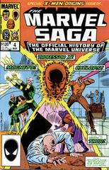 The Marvel Saga the Official History of the Marvel Universe #4 (1986) Comic Books The Marvel Saga the Official History of the Marvel Universe Prices