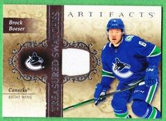 Brock Boeser #TS-BB Hockey Cards 2021 Upper Deck Artifacts Treasured Swatches Prices