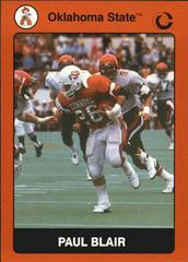 Paul Blair #22 Football Cards 1991 Collegiate Collection Oklahoma State Prices