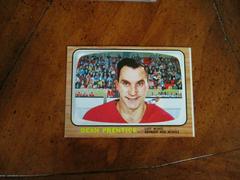 Dean Prentice Hockey Cards 1966 Topps USA Test Prices