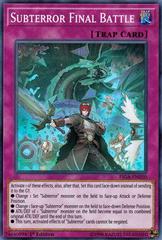 Subterror Final Battle YuGiOh Fists of the Gadgets Prices