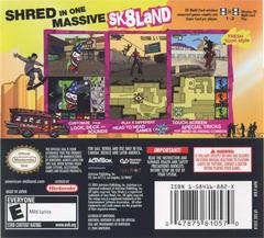 Rear | Tony Hawk American Sk8land Nintendo DS