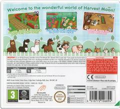 Back Cover (PAL) | Harvest Moon 3D: A New Beginning PAL Nintendo 3DS