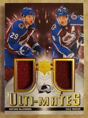 Nathan MacKinnon, Cale Makar Hockey Cards 2021 Ultimate Collection Ulti Mates Jersey Prices