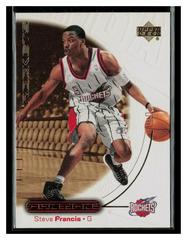 Steve Francis #19 Basketball Cards 2000 Upper Deck Ovation Prices