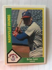 Brian Lane #20 Baseball Cards 1990 CMC Nashville Sounds Prices