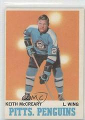 Keith McCreary #93 Hockey Cards 1970 O-Pee-Chee Prices