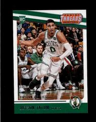 Jayson Tatum #78 Basketball Cards 2017 Panini Threads Prices