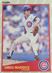 Greg Maddux Baseball Cards 1989 Fleer Superstars Prices