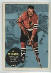 AB McDonald Hockey Cards 1961 Topps Prices