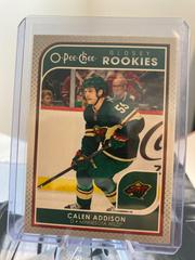 Calen Addison [Silver] #R-17 Hockey Cards 2021 Upper Deck O Pee Chee Glossy Prices
