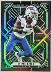 Stefon Diggs [Green] Football Cards 2021 Panini Obsidian Prices