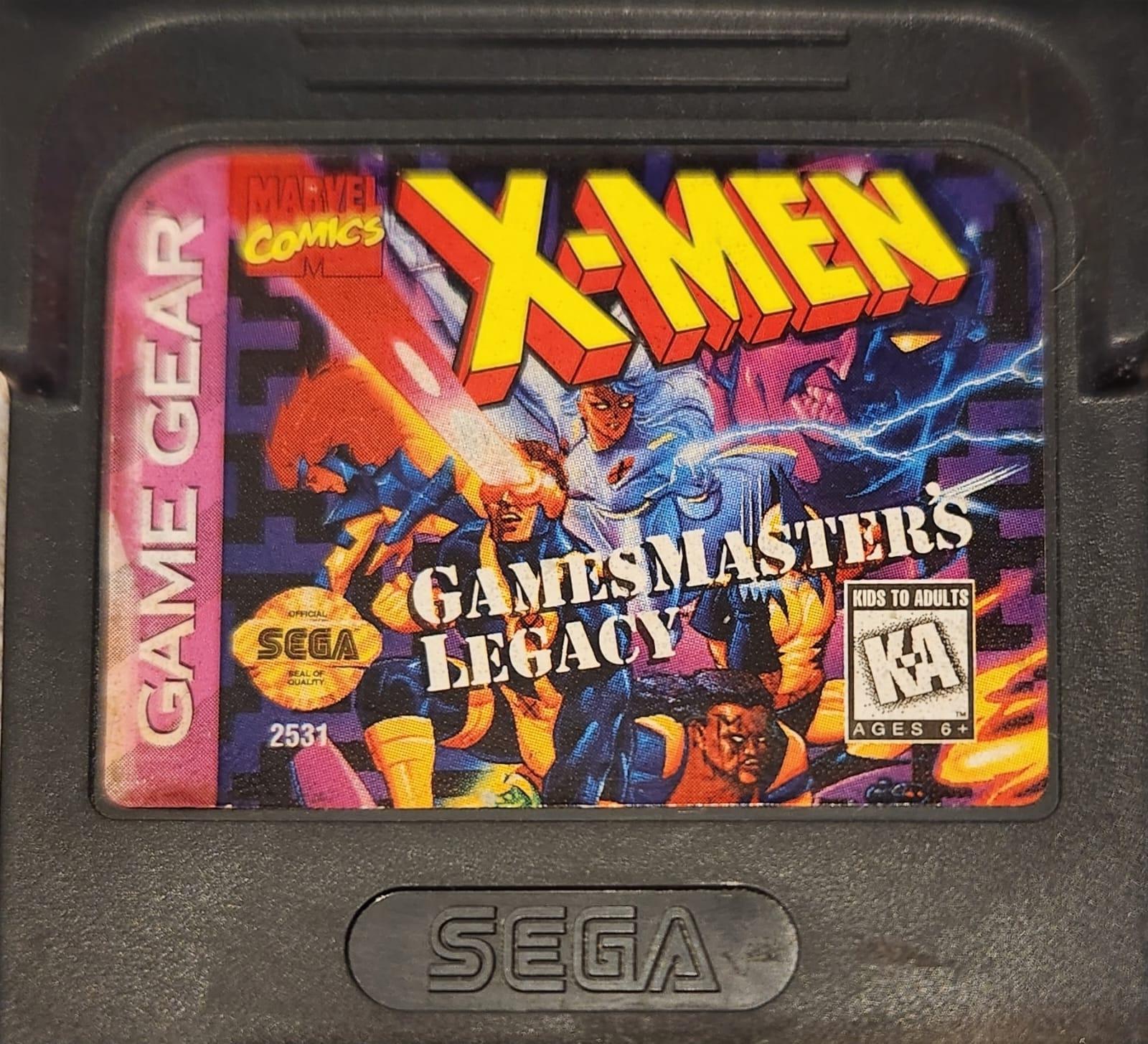 XMen Gamemaster's Legacy Item only Sega Game Gear