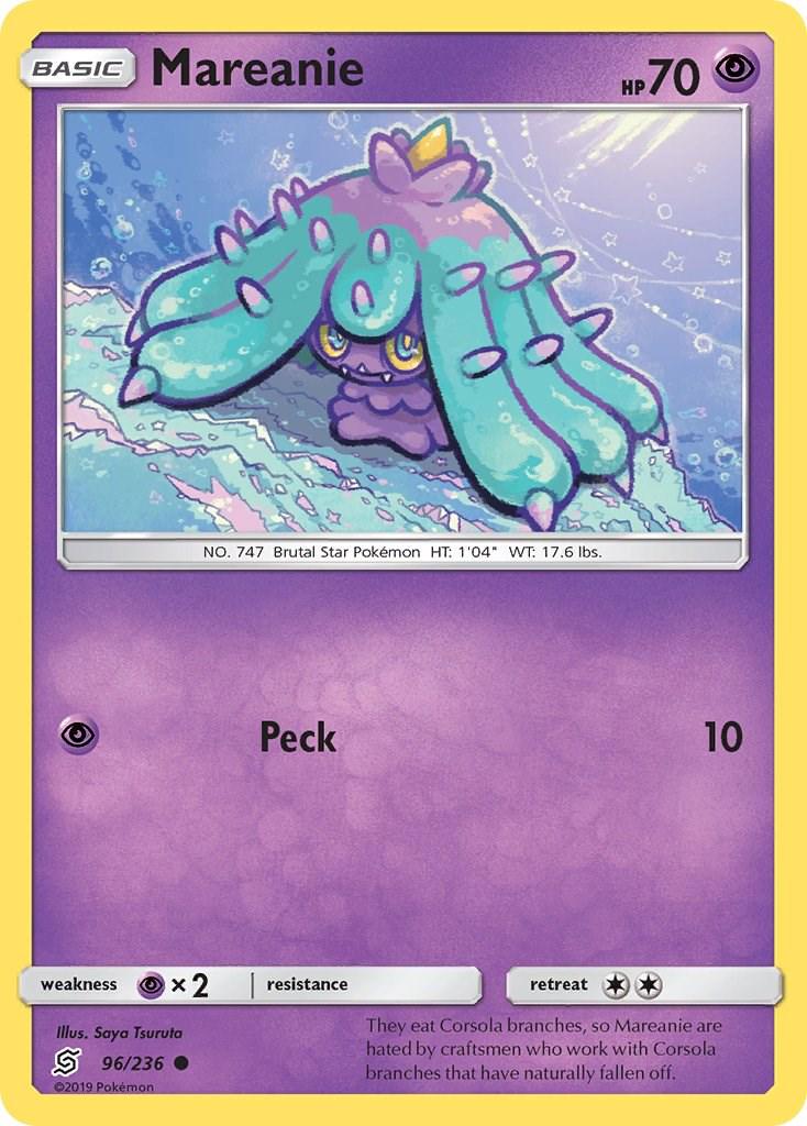 Mareanie #96 Pokemon Unified Minds