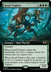 Gruff Triplets [Extended Art] #357 Magic Wilds of Eldraine Prices