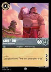 Chief Tui - Proud of Motunui [Foil] #171 Lorcana Into the Inklands Prices