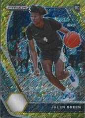 Jalen Green [Gold Shimmer Prizm] Basketball Cards 2021 Panini Prizm Draft Picks Prices