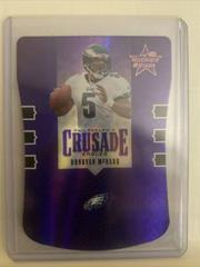 Donovan McNabb [Purple] #C-10 Football Cards 2005 Leaf Rookies & Stars Crusade Prices