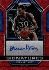 Bernard King [Choice] Basketball Cards 2022 Panini Prizm Signatures Prices