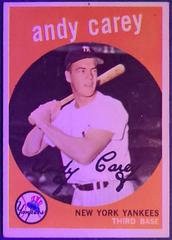 Andy Carey #45 Baseball Cards 1959 Topps Prices