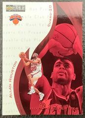 Allan Houston [Hot Properties] #373 Basketball Cards 1997 Collector's Choice Prices