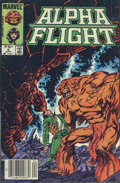 Alpha Flight [Canadian Price] #9 (1984) Comic Books Alpha Flight