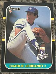 Charles Leibrandt, Jr #220 Baseball Cards 1987 Donruss Prices