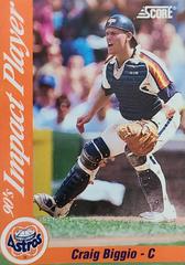 Craig Biggio Baseball Cards 1992 Score Impact Players Prices