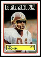 Art Monk Football Cards 1983 Topps Prices