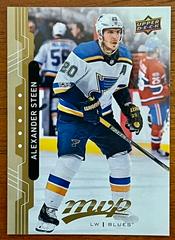 Alexander Steen [Gold] #142 Hockey Cards 2018 Upper Deck MVP Prices