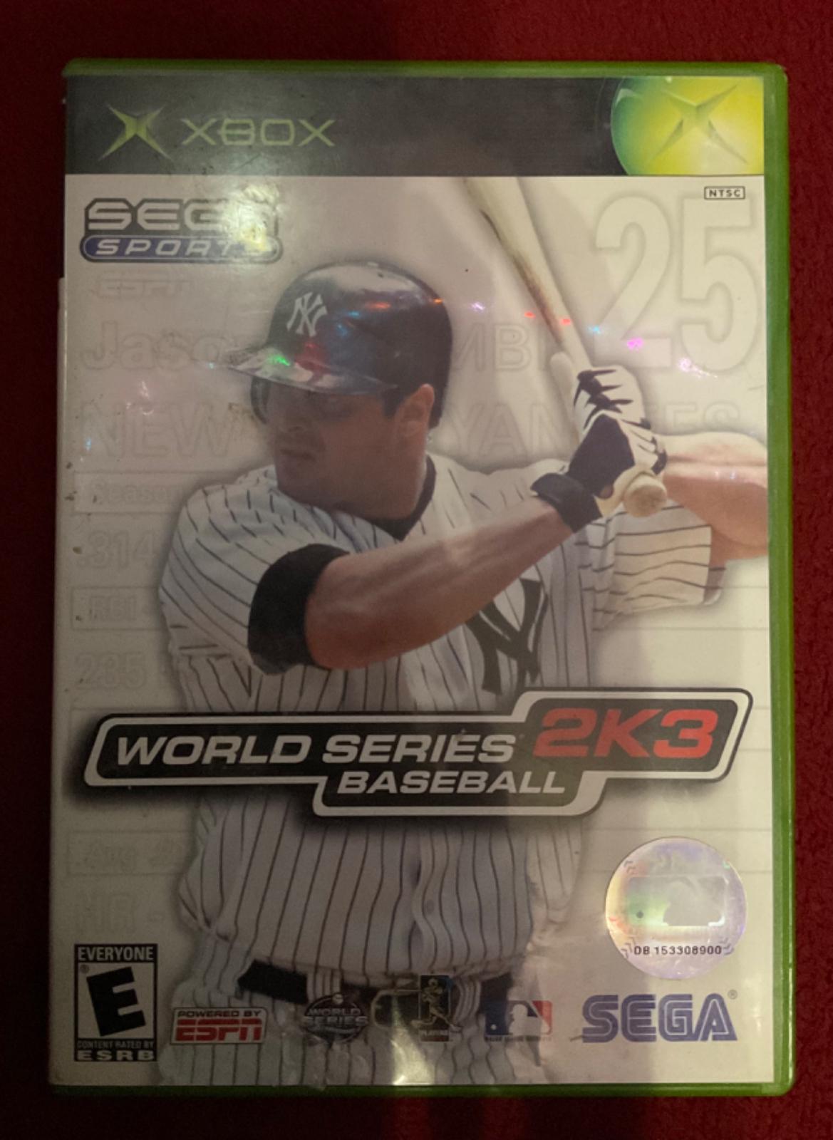 1/2 World Series Baseball 2K3
  I think this might have come from the random tub I got. I don't remember, actually. I'm not especially into sports games, so I definitely didn't buy it myself. Luckily, google tells me it's well-regarded, so if I DO play it, it'll hopefully be good? Any sports game fans reading this..? Lmk??