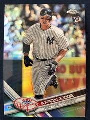 Aaron Judge [Running] Baseball Cards 2017 Topps Chrome Prices