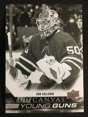 Erik Kallgren [Black & White] #C106 Hockey Cards 2022 Upper Deck UD Canvas Prices