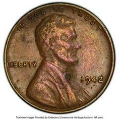 1942 [DOUBLE DIE] Coins Lincoln Wheat Penny Prices